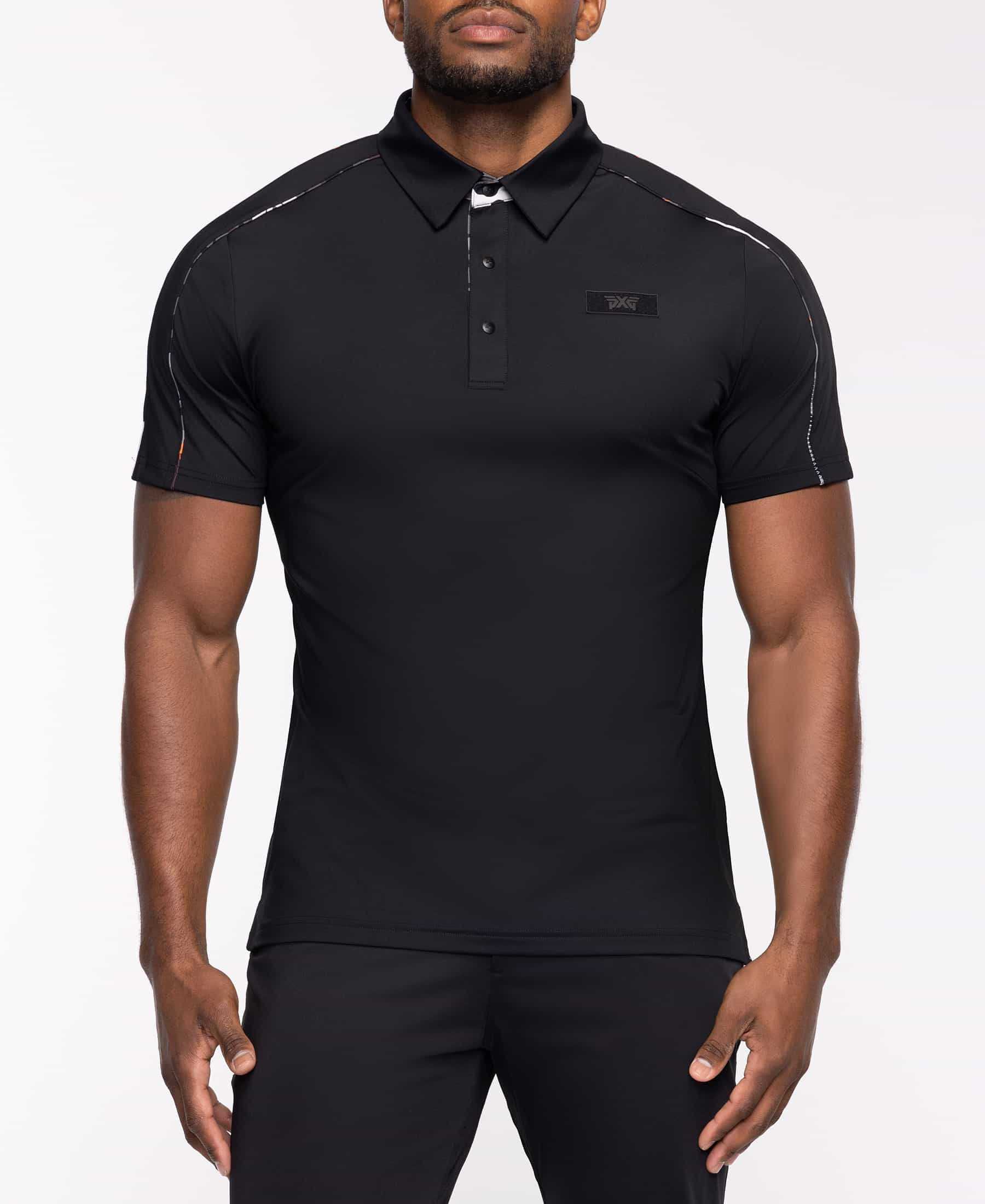 เสื้อโปโล PXG Men's Athletic Fit BP Fairway Camo Panel Polo สินค้าใหม่ แท้ 100%