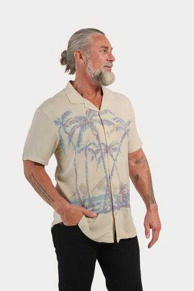 Harley-Davidson Desert Aloha Shirt