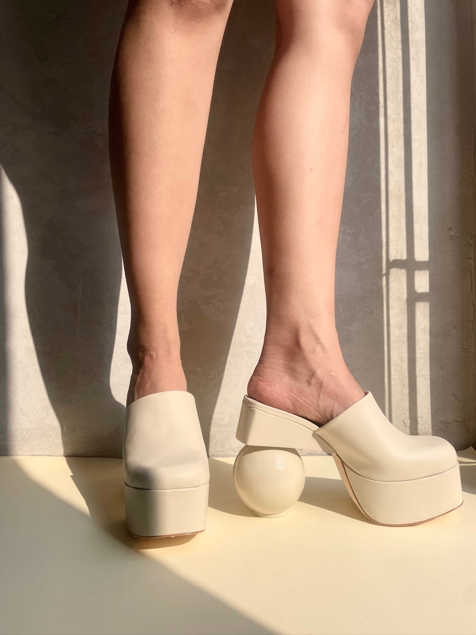 SALE! Cult Gaia-MAUDE MULE OFF WHITE