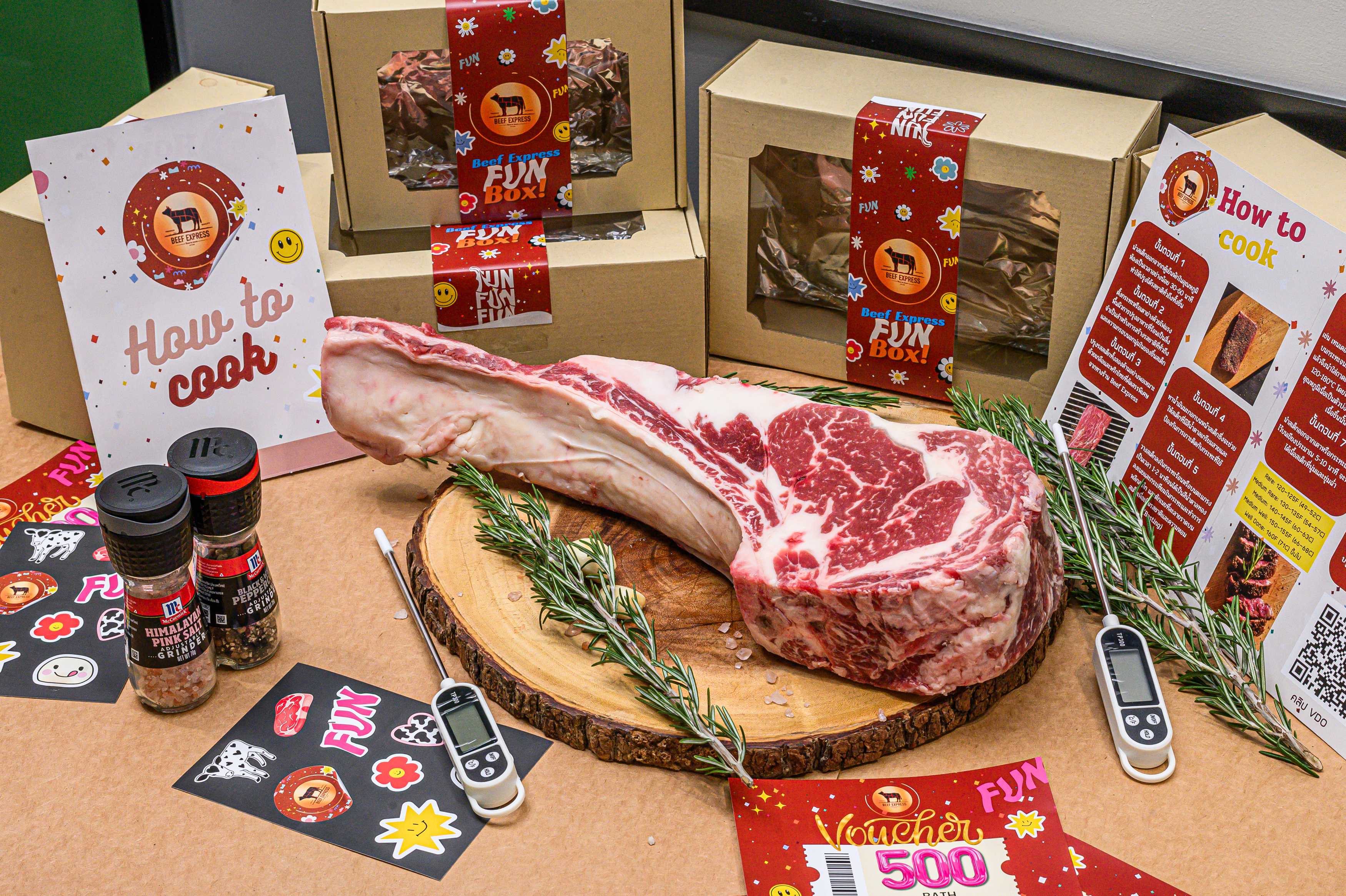 Beef Express Fun Box Set B ลูกค้า กทม และ ปริมณฑล