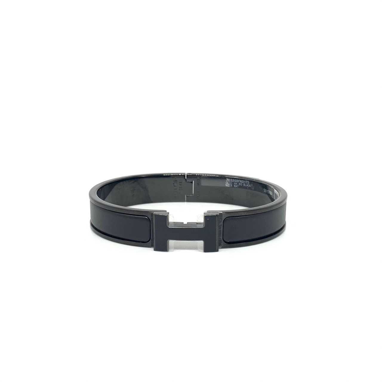 New Hermes Clic clac T5 noir mat so black