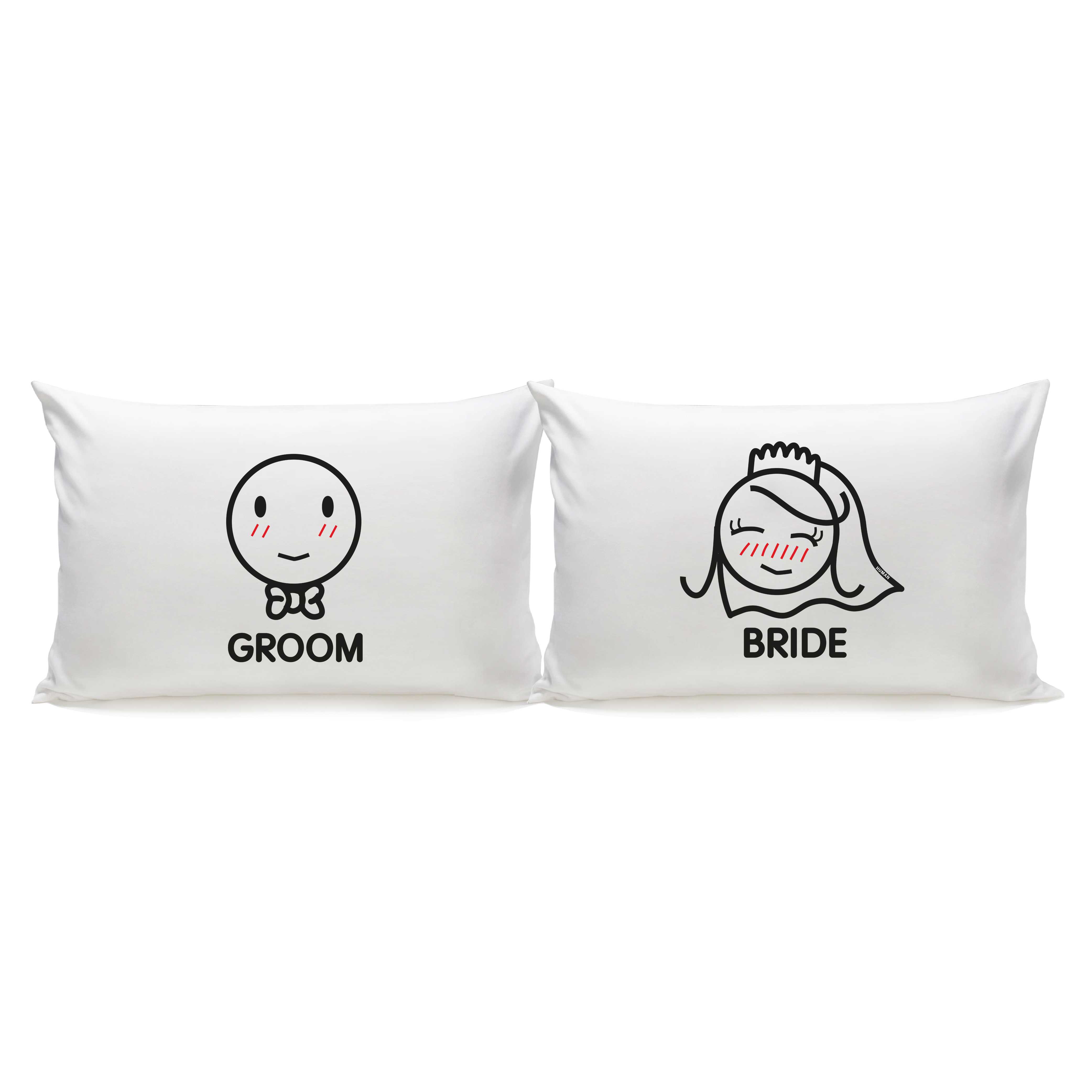 BRIDE/GROOM HEAD WHITE