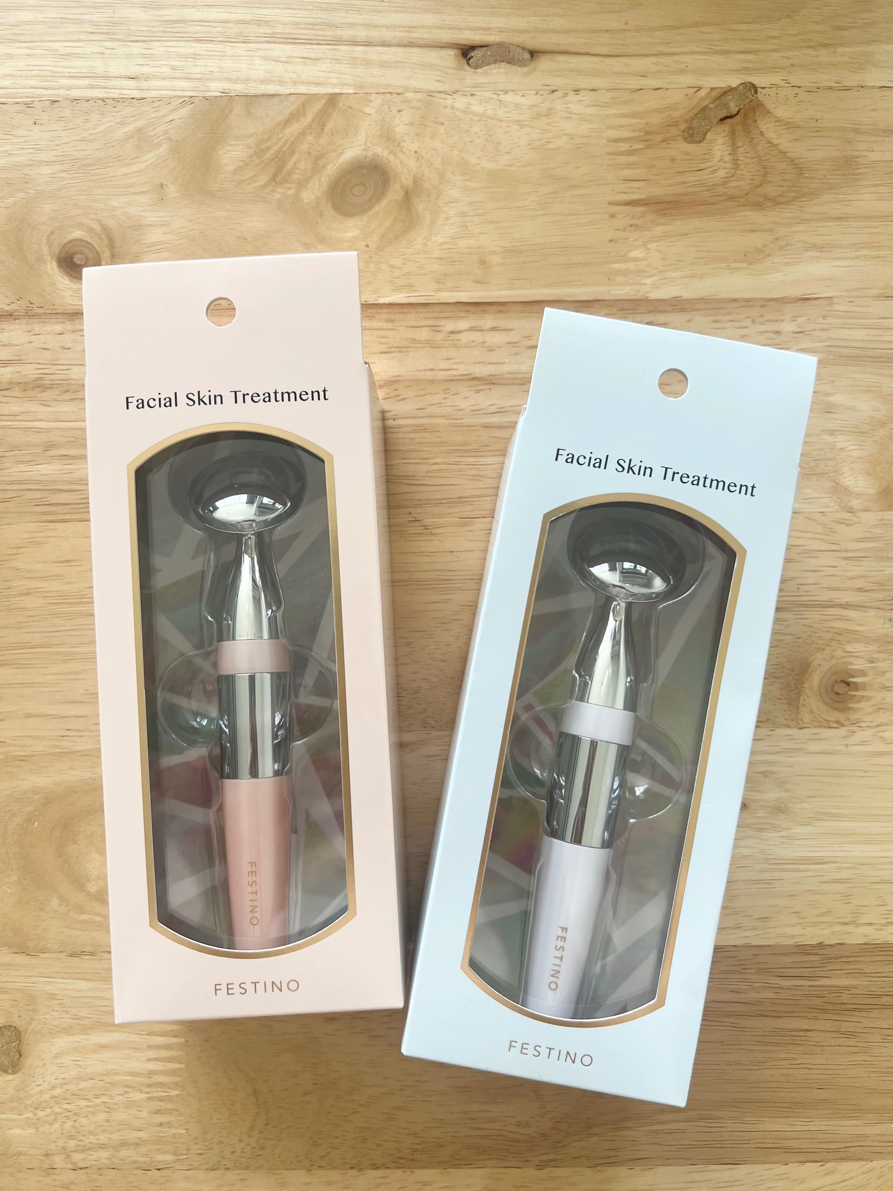 Pre-order: Festino Facial Skin Treatment ( Color : Sand Beige )เครื่องผลักสกินแคร์เข้าผิว จากญี่ปุ่น