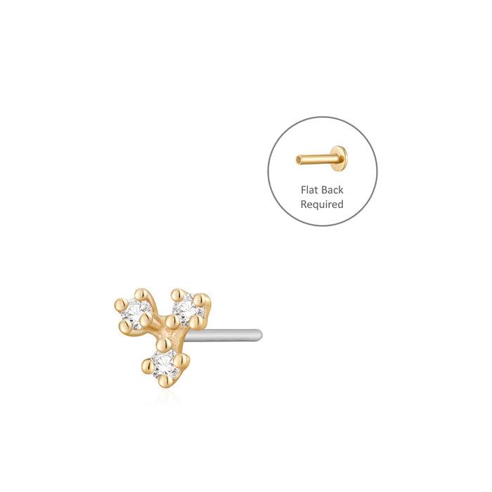 PIERCING EARRING - Clover