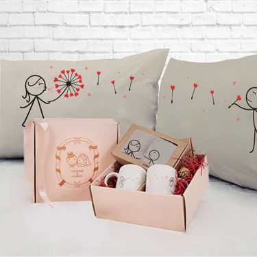 Blowing you kisses gift set
