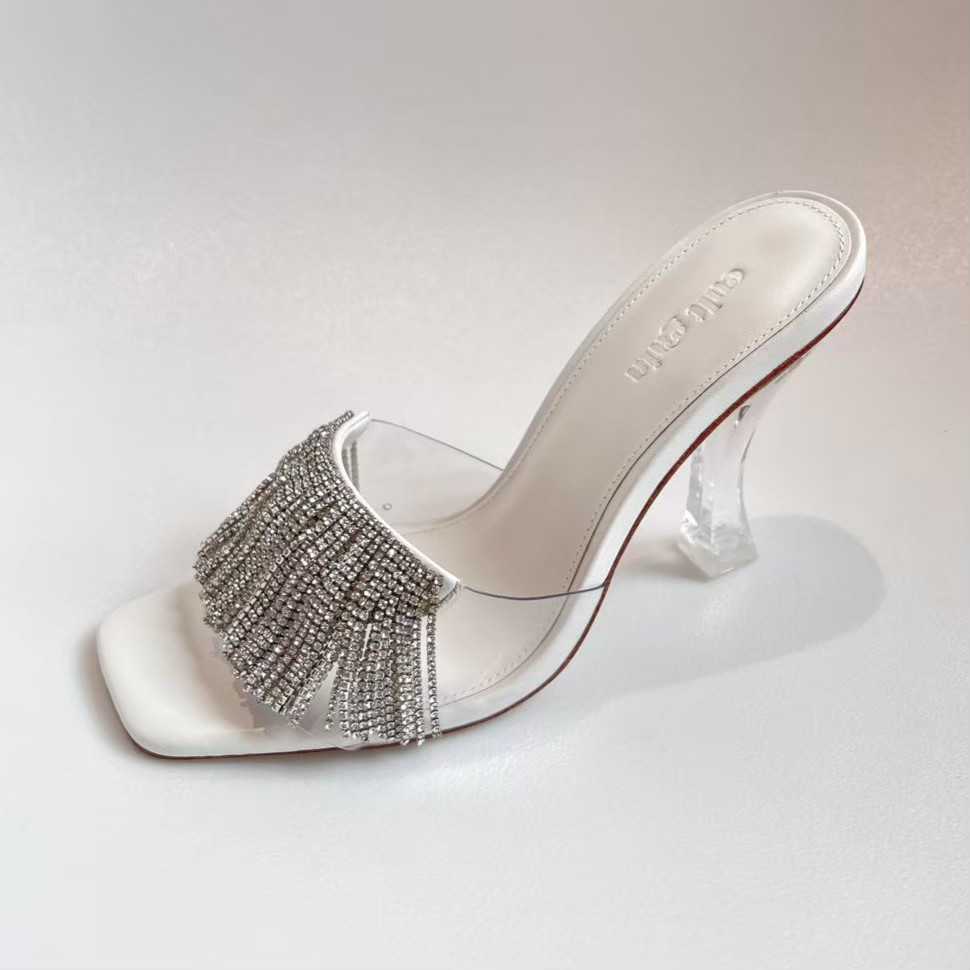 SALE Cult Gaia LANA SANDAL - CLEAR