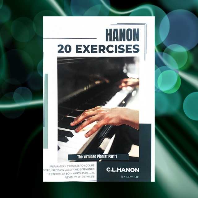 หนังสือแบบฝึกหัด Hanon 20 Exercises