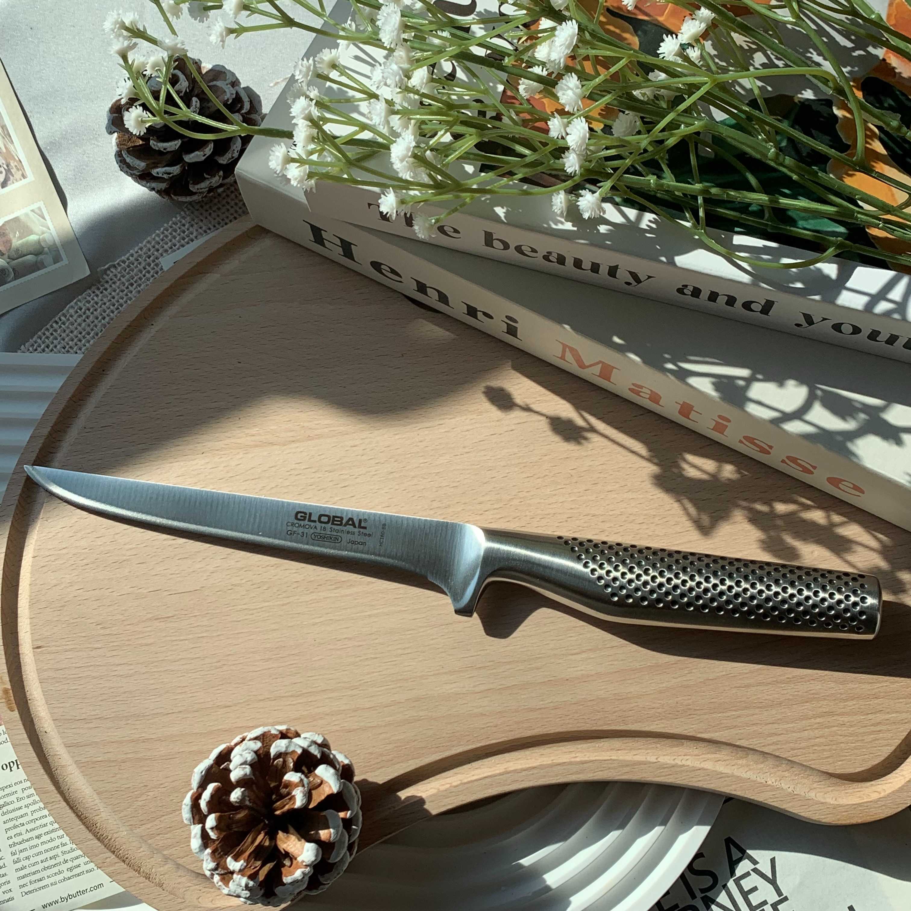 120267 GLOBAL GF SERIES BONING KNIFE GF31 STAINLESS STEEL 16 CM