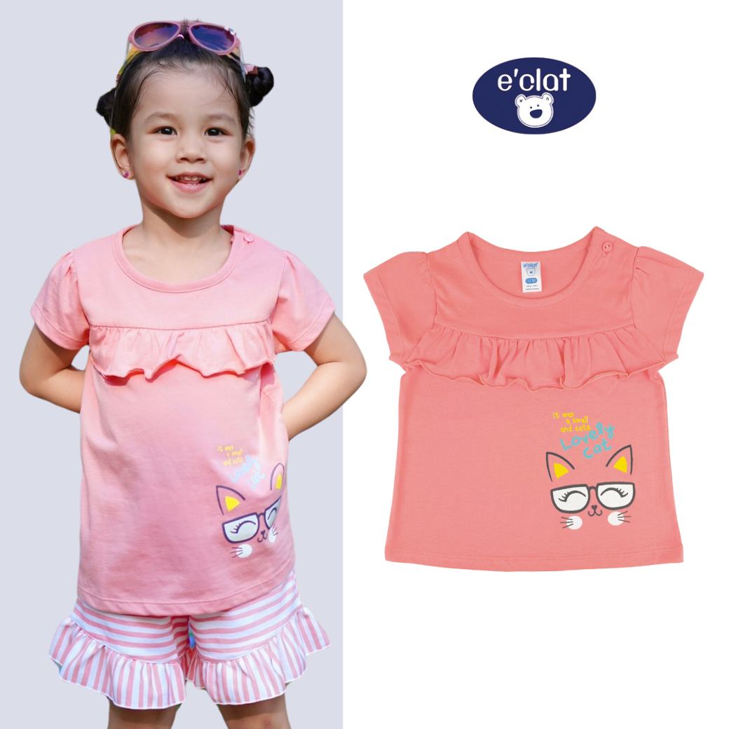 e'clat เสื้อแขนสั้น SKU 6955