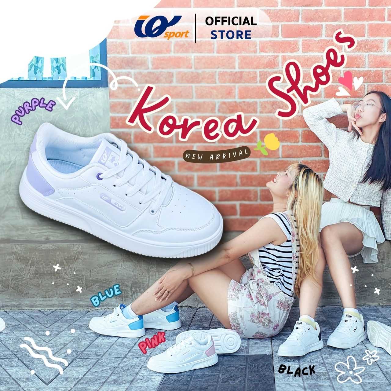 [มาใหม่ล่าสุดเท่ห์ดูแพง] IQ Shoes แบบผ้าใบผูกเชือก มี 4สี รหัส DD6-KM2231L