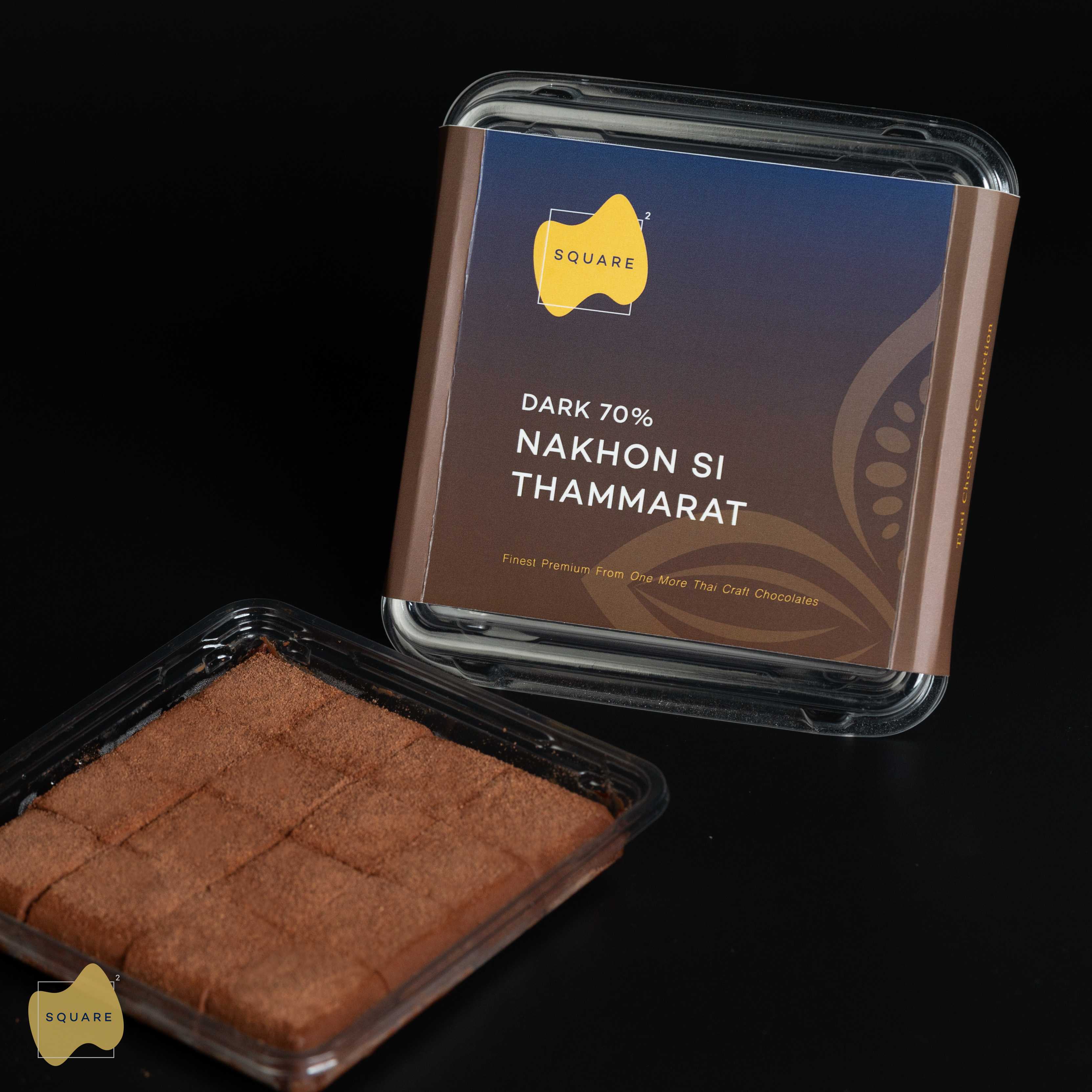SQUARE2 Nama Chocolate Dark 70% Nakhon Si Thammarat
