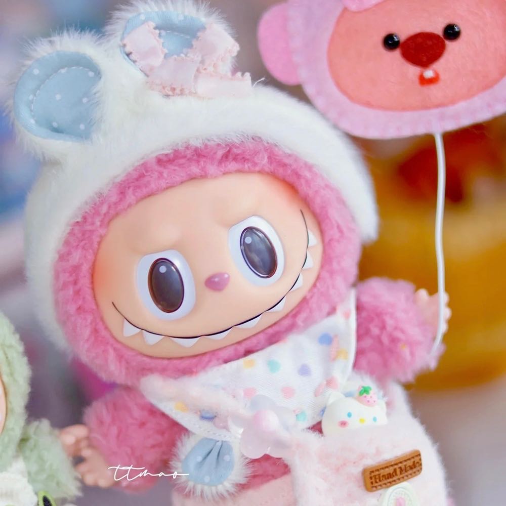popmart : labubu exciting macaron-lychee berry (จัดส่งสินค้าวันที่ 25-28/4)