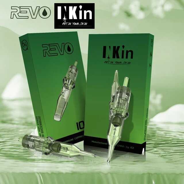 INKin REVO Tattoo Cartridges Needles By EZ (RM,M1)รุ่น10เล่ม