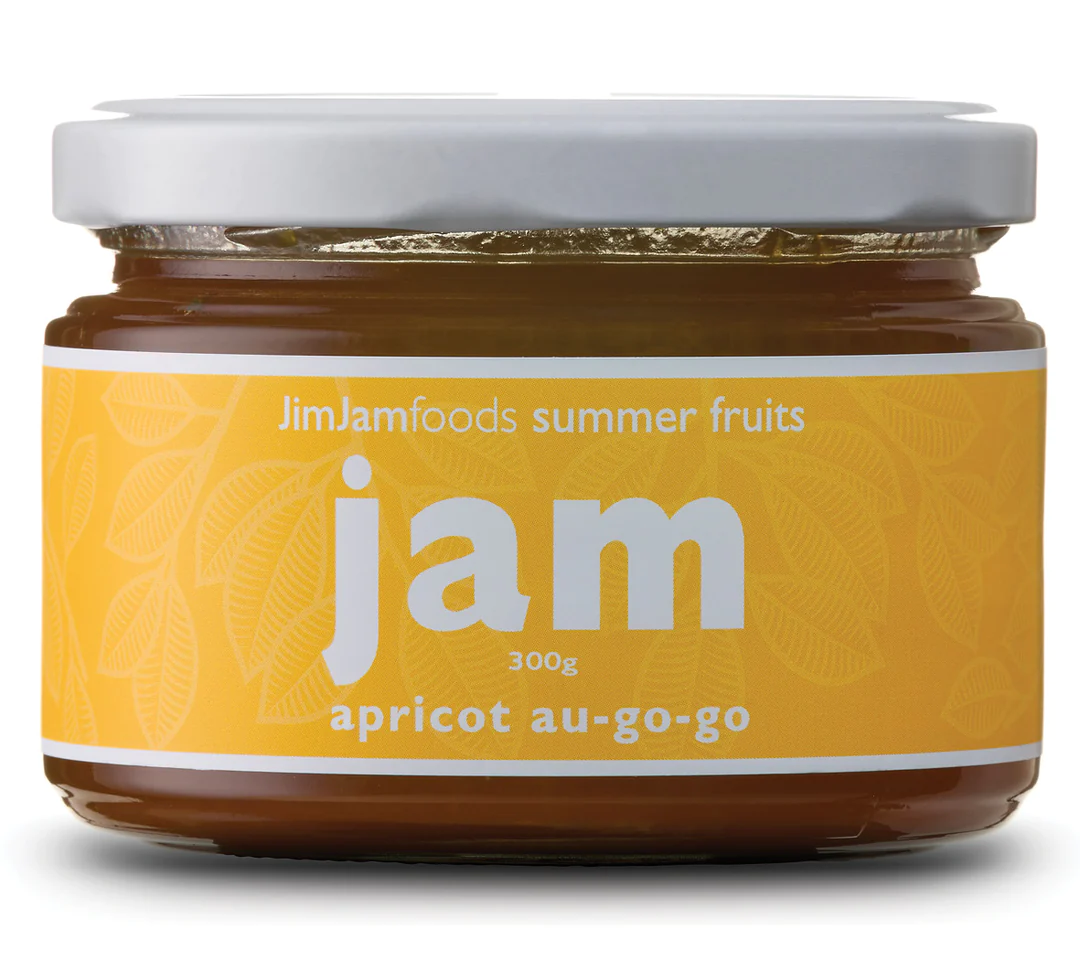 Jim Jam Foods - Jam - apricot au-go-go 300g