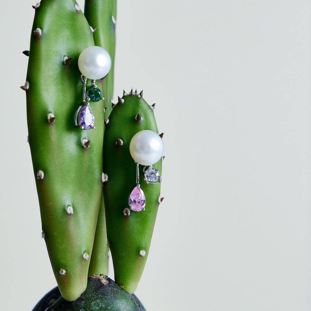 Astraea Pearl Two Step Earring