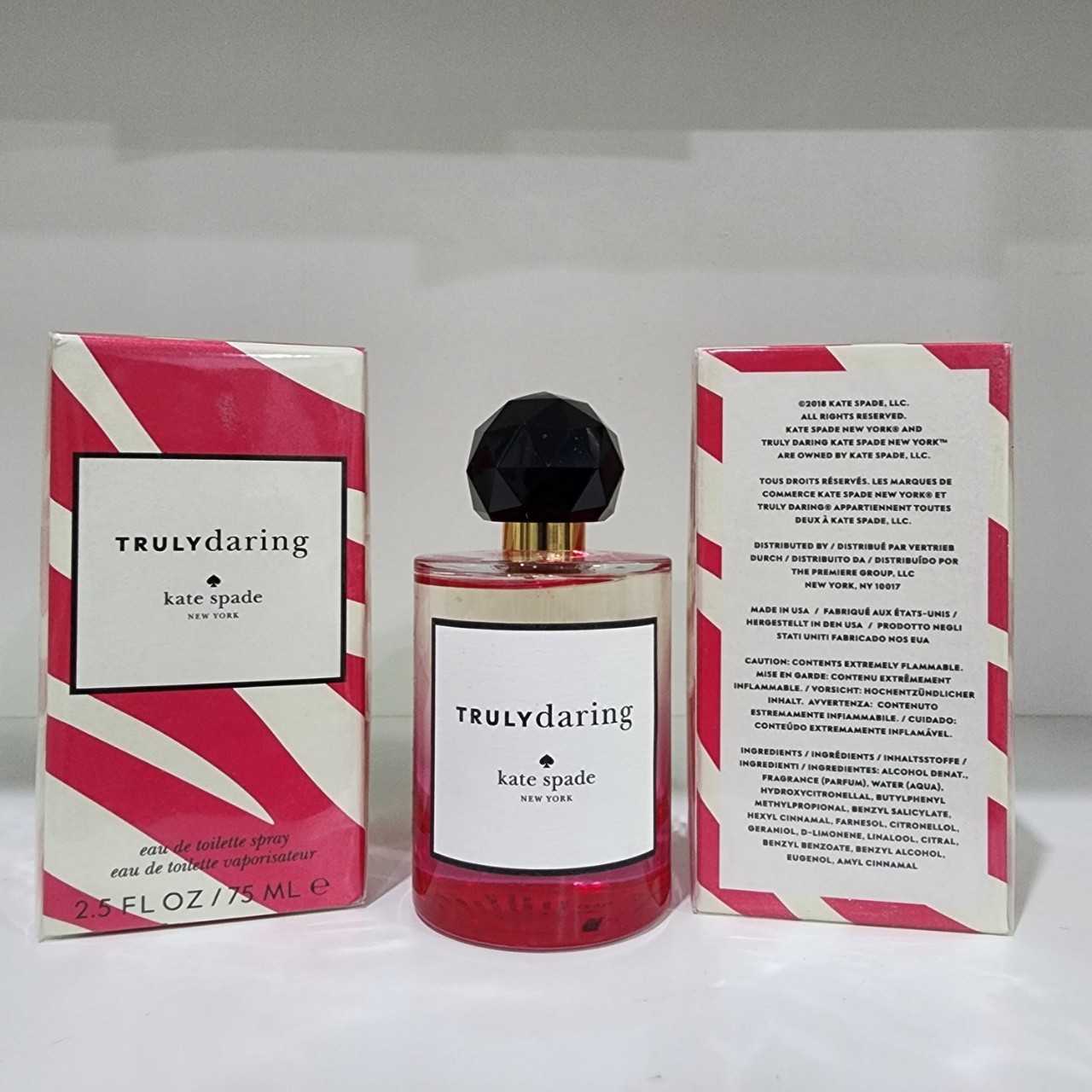 น้ำหอมแท้ Kate Spade Truly Daring Eau de Parfum For Women 75ml กล่องซีล