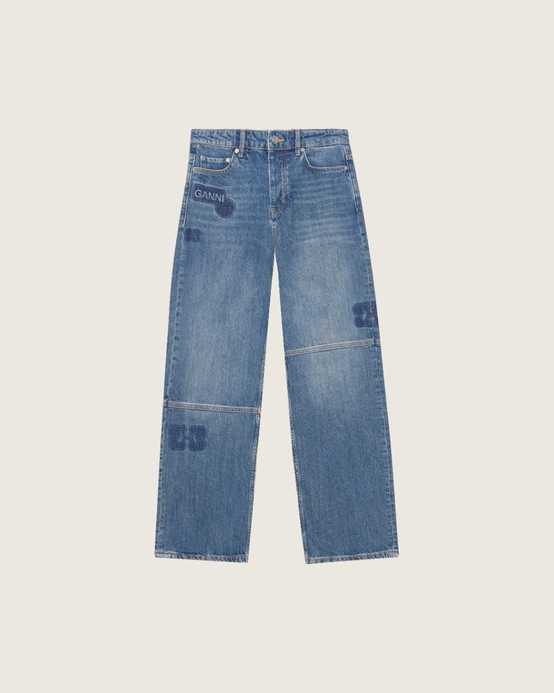 GANNI | Patch Izey Jeans