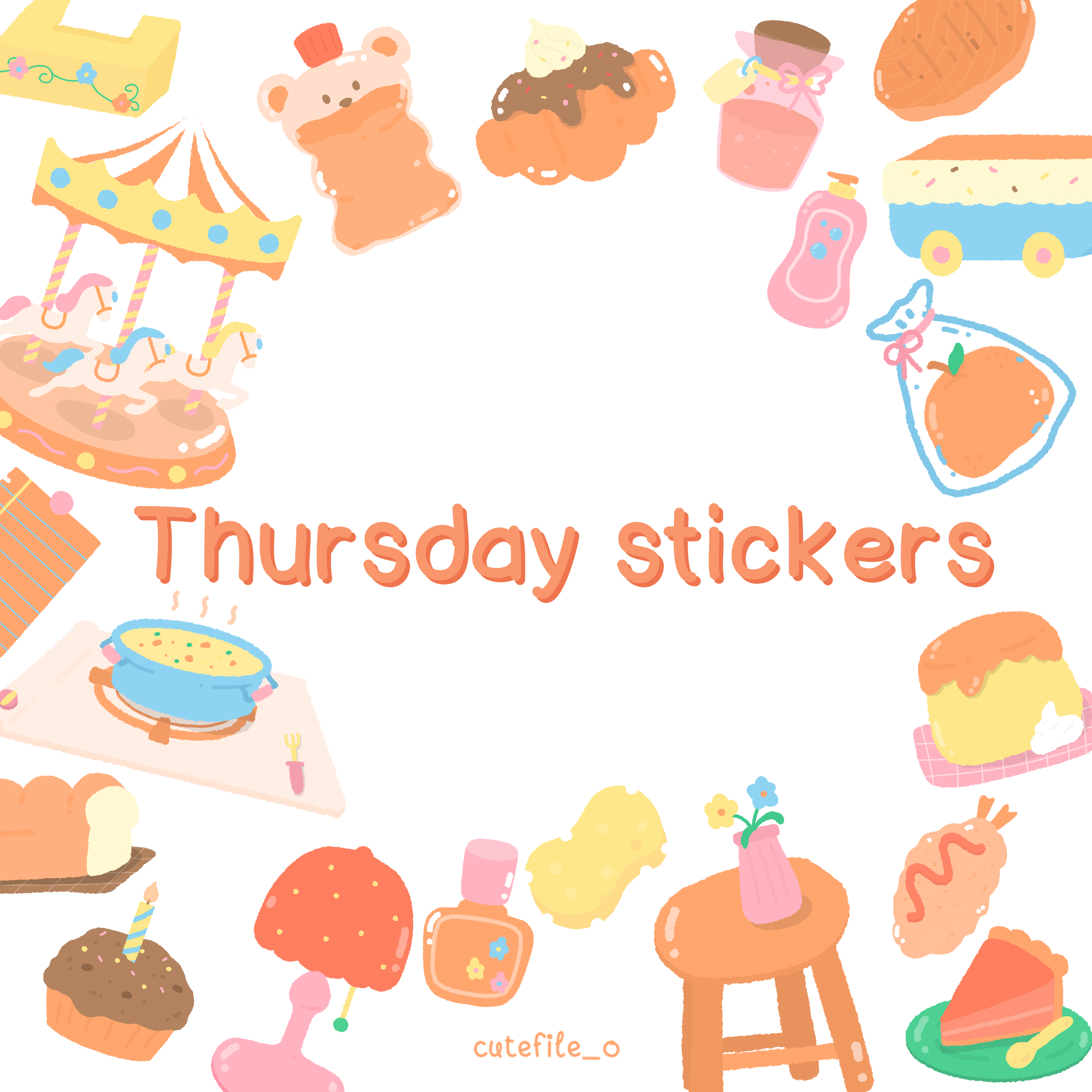 Thursday stickers
