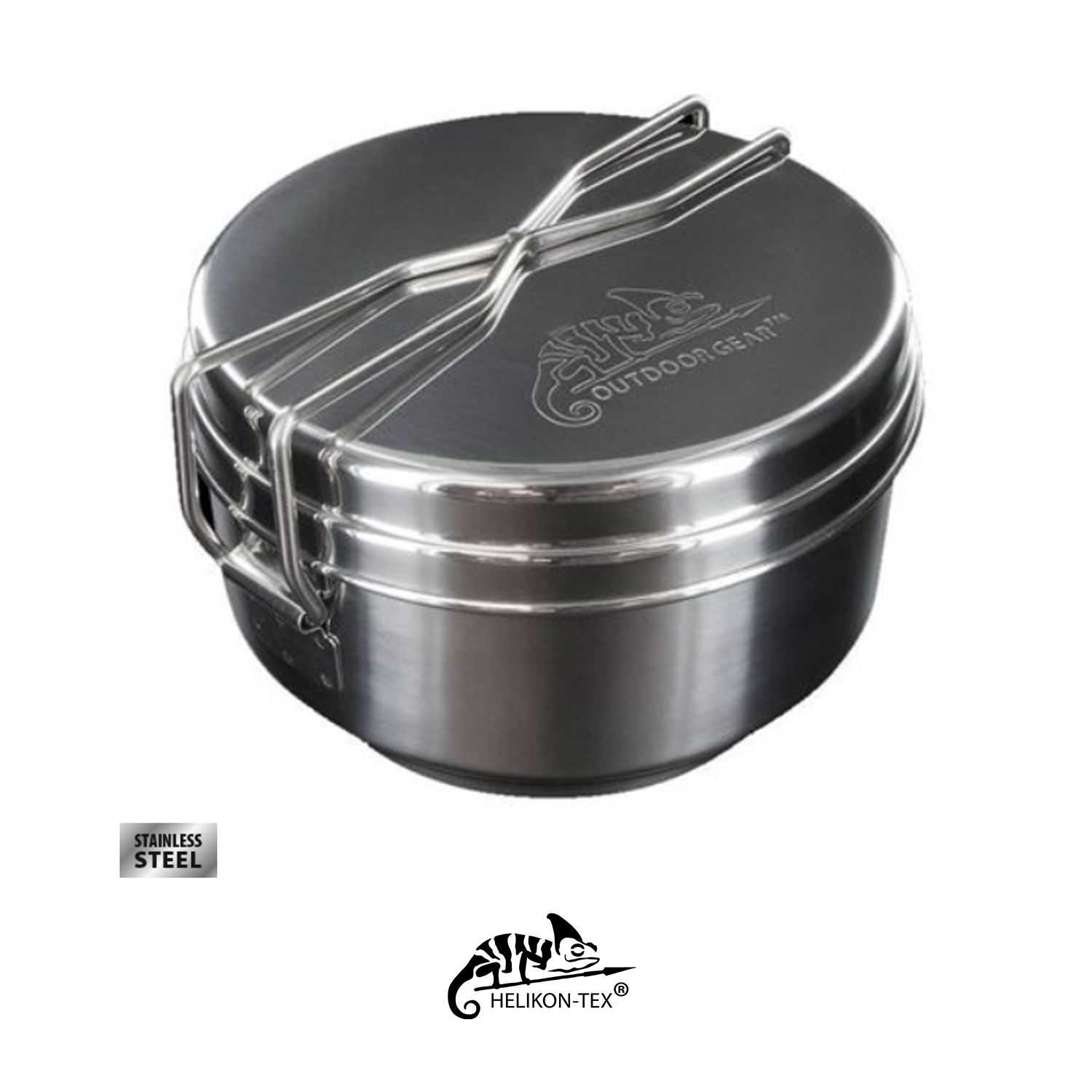 หม้อสนาม MESS TIN - STAINLESS STEELแบรนด์ Helikon-Tex