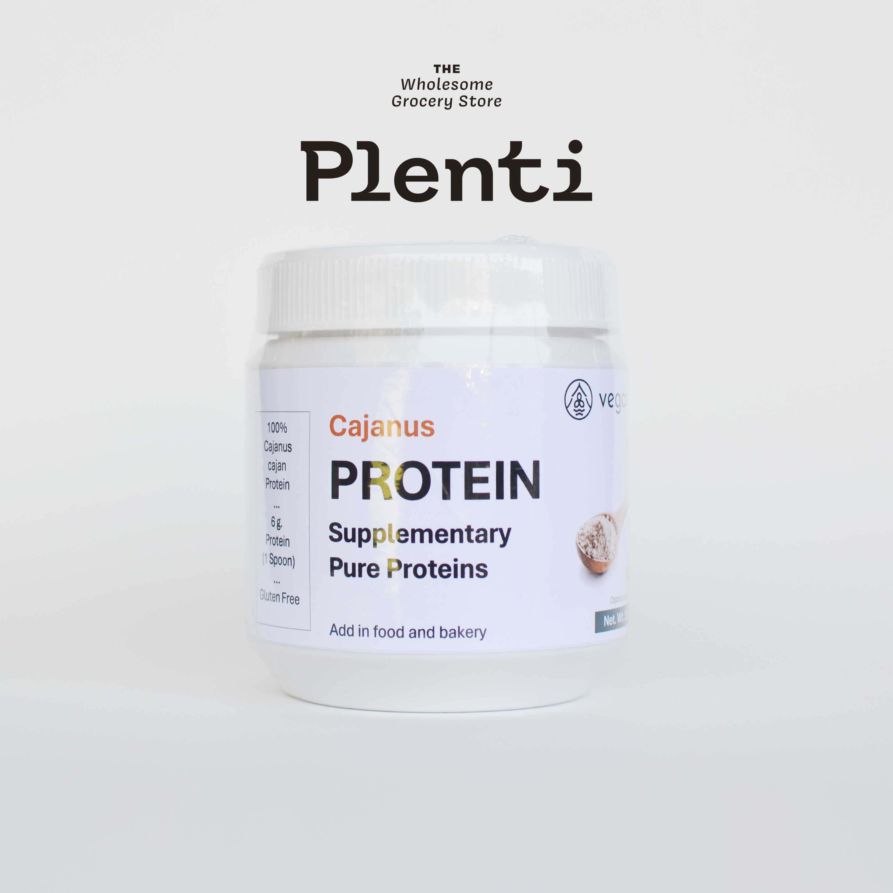 CAJANUS PROTEIN SUPPLEMENTARY PURE PROTEINS VEGANAN/โปรตีนถั่วมะแฮะ