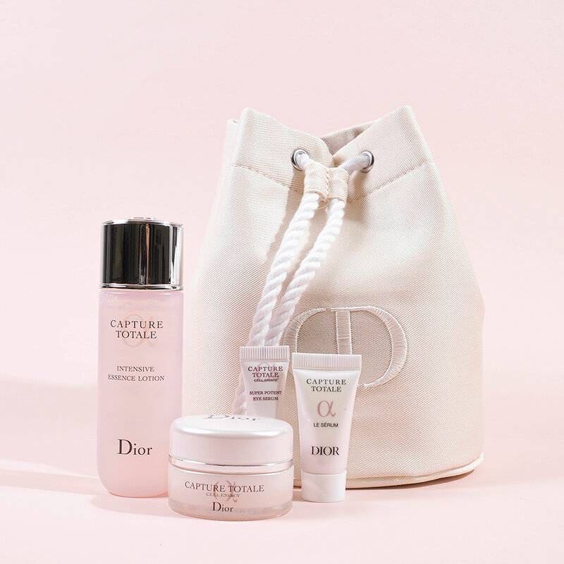 Dior Capture Totale Set 5Pcs  & Bag