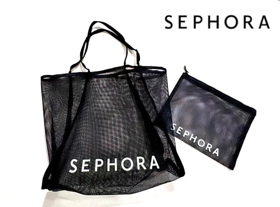 Sephora mesh bag  pouch