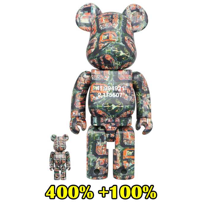 BE@RBRICK Benjamin Grant “OVERVIEW” BARCELONA 100% & 400% (TC)      สินค้าใหม่