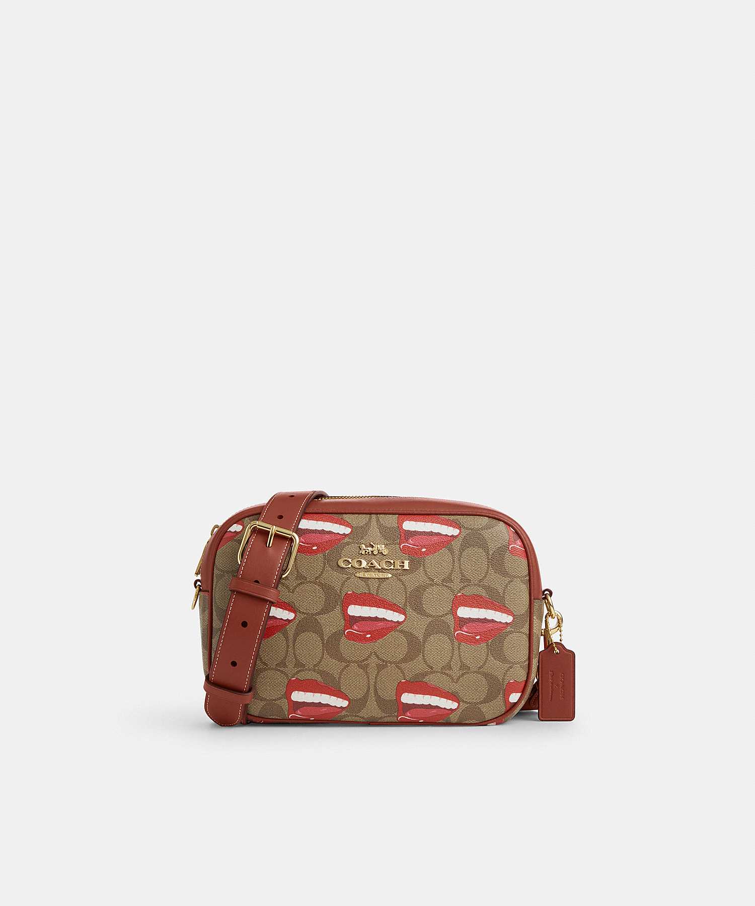 COACH X TOM WESSELMANN JAMIE CAMERA BAG IN SIGNATURE CANVAS CQ034 IMRL7