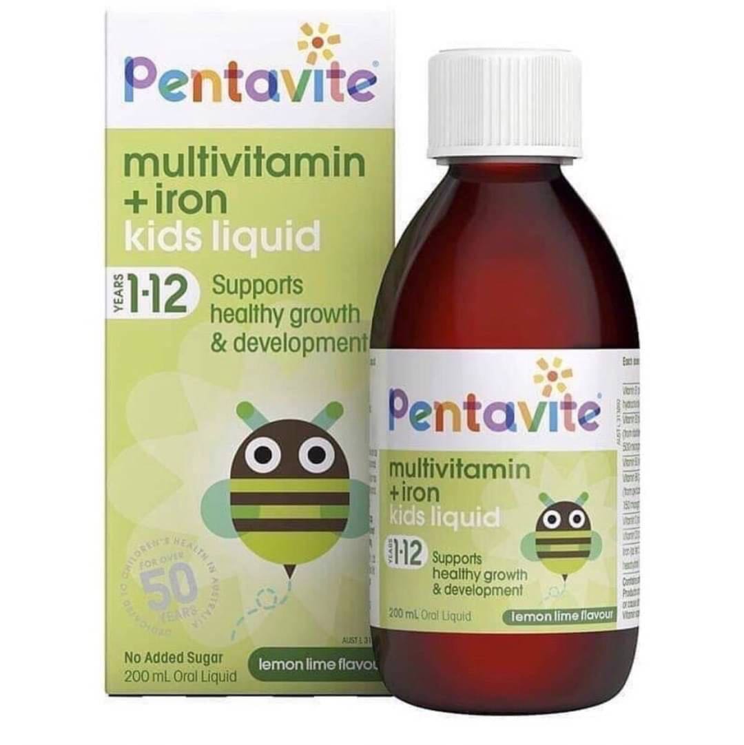 วิตามินรวมสำหรับเด็ก Pentavite จากออสเตรเลีย