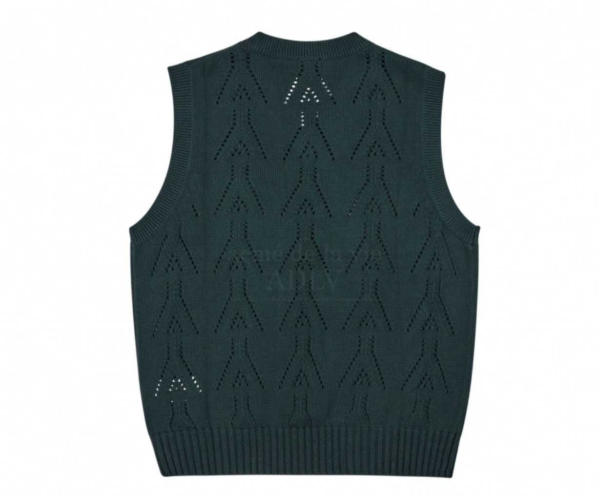 ADLV - A Logo Punching Knit Vest