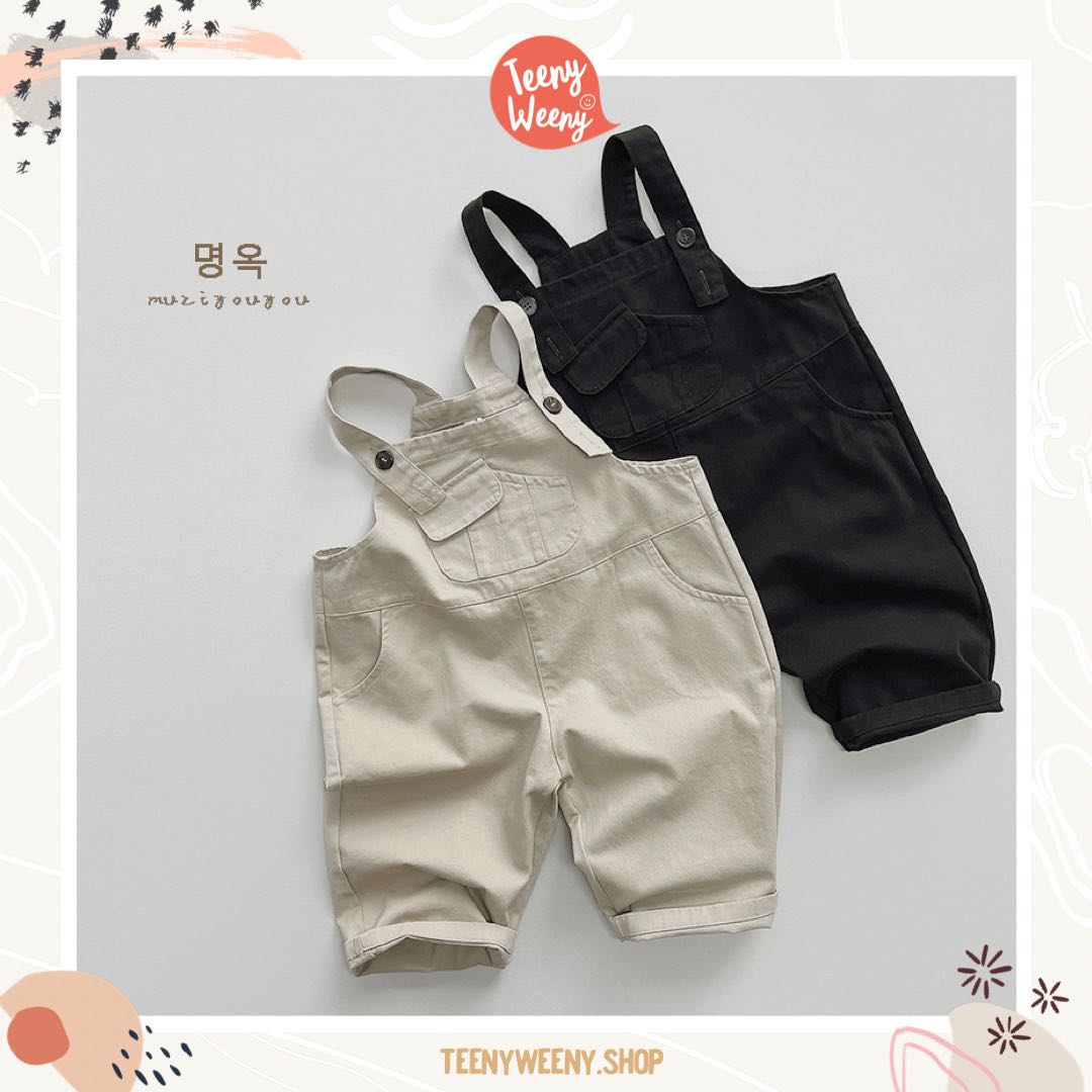สินค้าขายดี Teenyweeny.shop - Basic Jumpsuit เอี๊ยมเด็ก