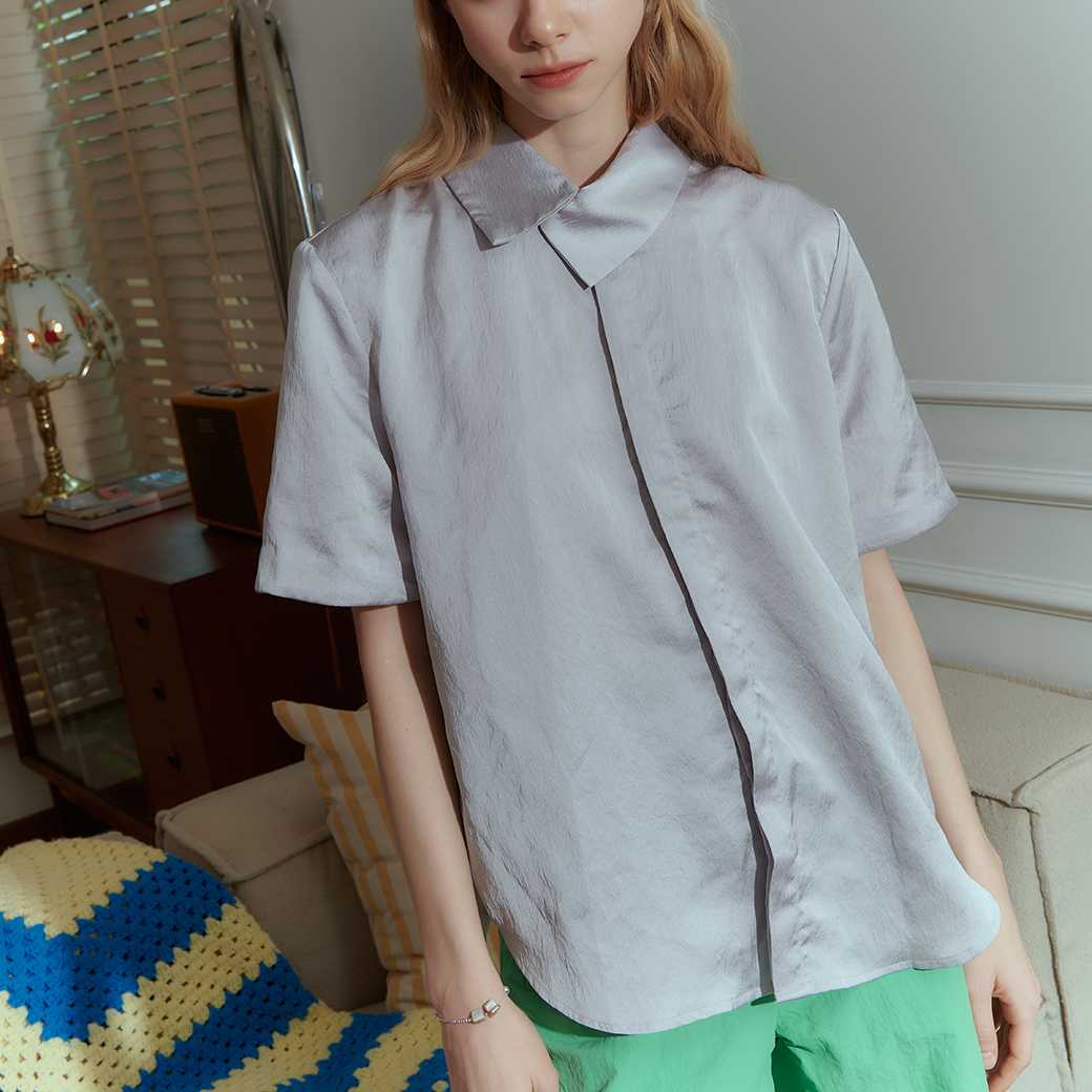 (LIMITED) CHAOS - crinkle satin from Japan