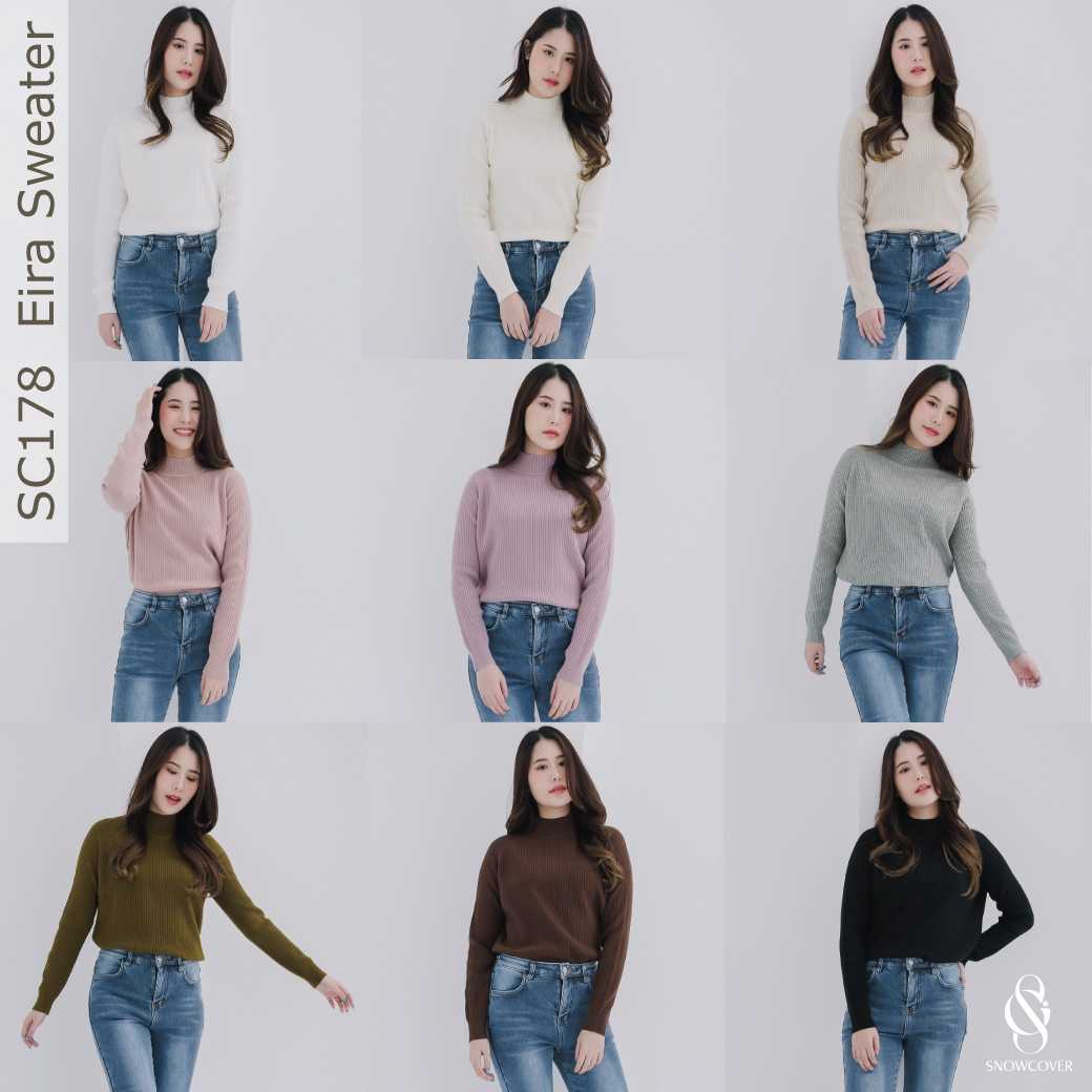 SC178 Eira Sweater (Snowcover เสื้อไหมพรม)