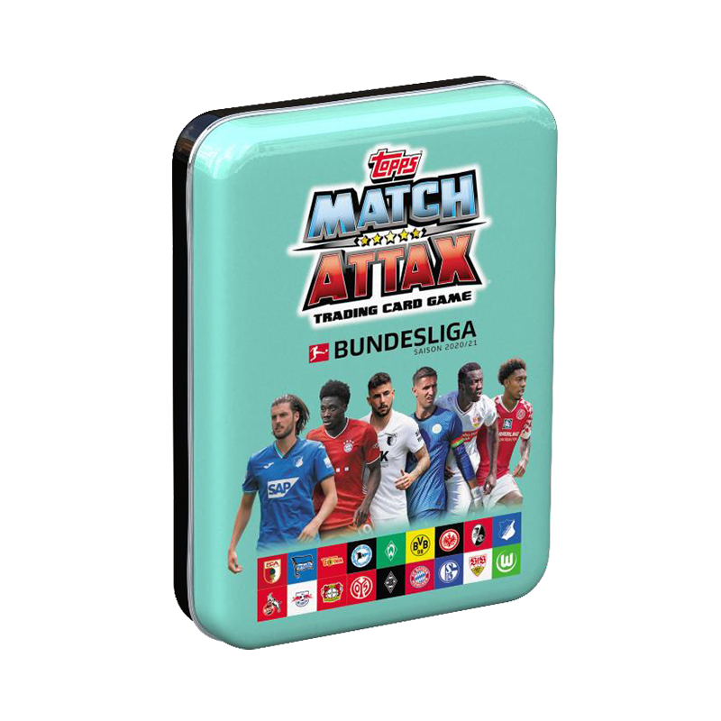 Match Attax Bundesliga Mini Tin 20/21 (Turquoise) / การ์ดฟุตบอลแมตช์แอทแทค บุนเดสลีกา  (เทอร์ควอยซ์)