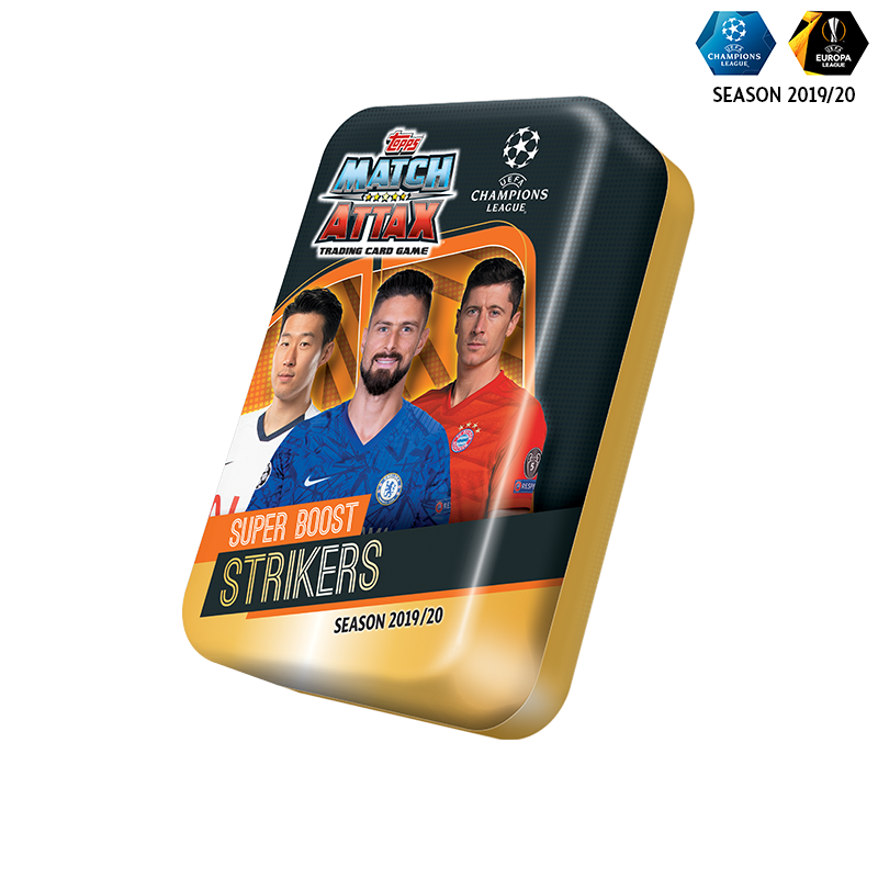 Match Attax MegaTin 2019/20 กล่องเหล็กเมก้า/การ์ดฟุตบอลแมตช์แอทแทค กล่องเหล็กเมก้าทิน