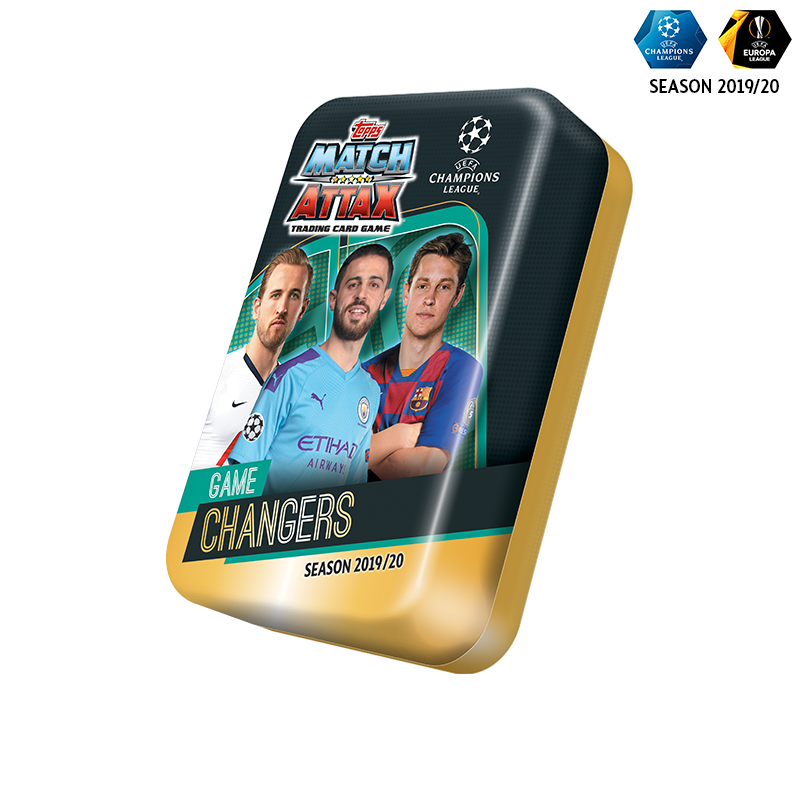 Match Attax MegaTin 2019/20 กล่องเหล็กเมก้า/การ์ดฟุตบอลแมตช์แอทแทค กล่องเหล็กเมก้าทิน