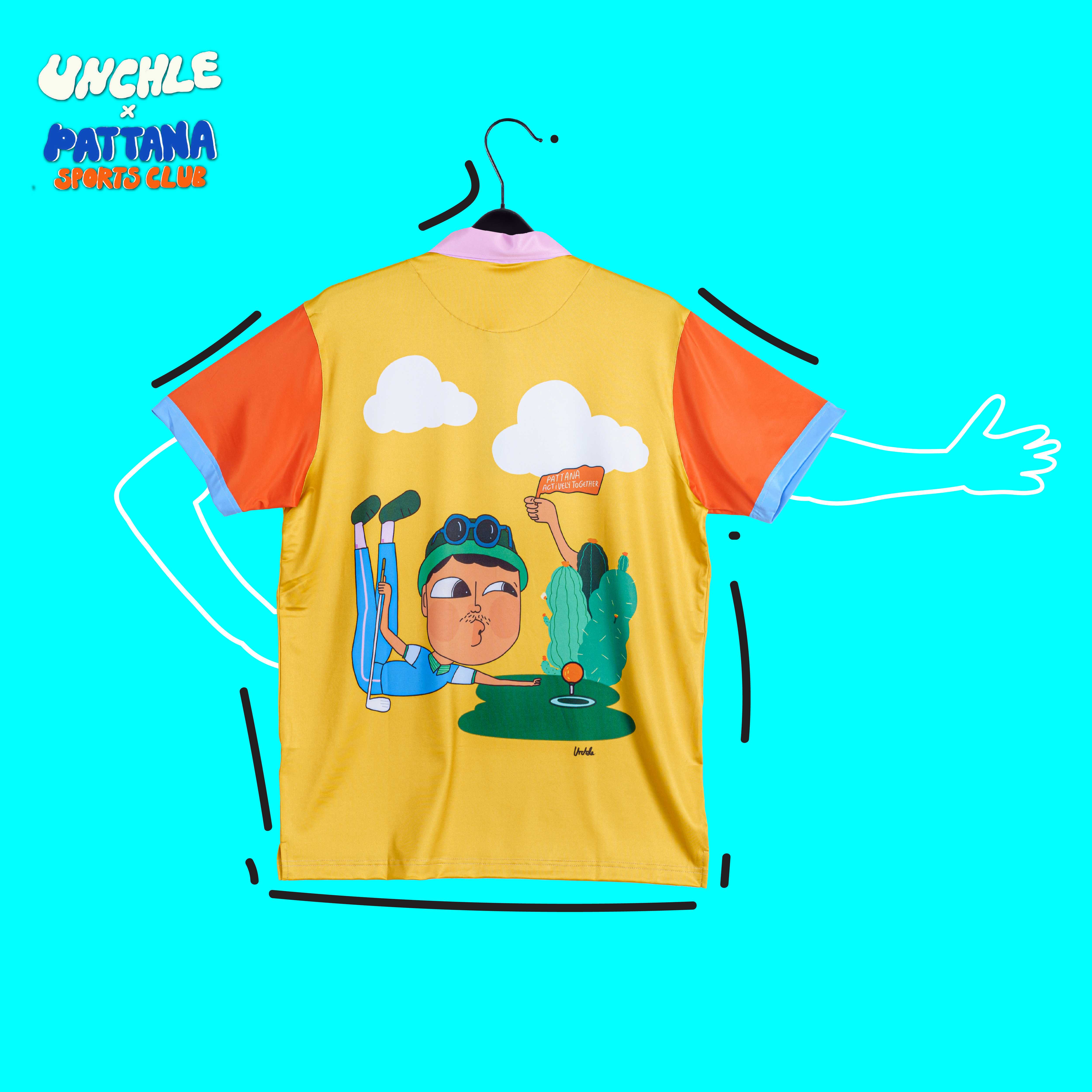 Golf Shirt PATTANA X UNCHALE Collection (Men)