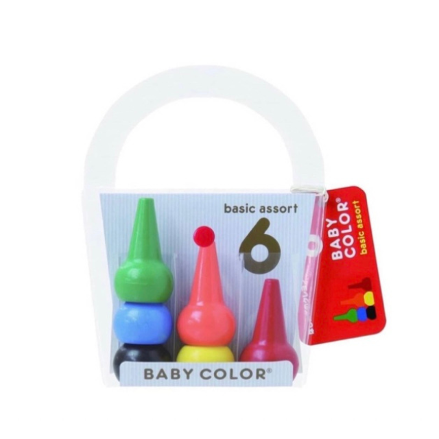  สี Nontoxicสำหรับลูกน้อย  (มี6สี) Made in   Japan