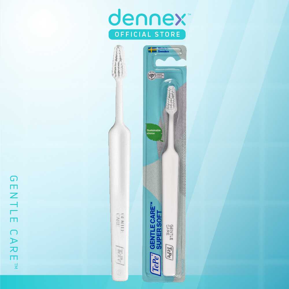 แปรงขนนุ่มพิเศษ สำหรับผู้ที่เป็นโรคเหงือก TePe Gentle Care