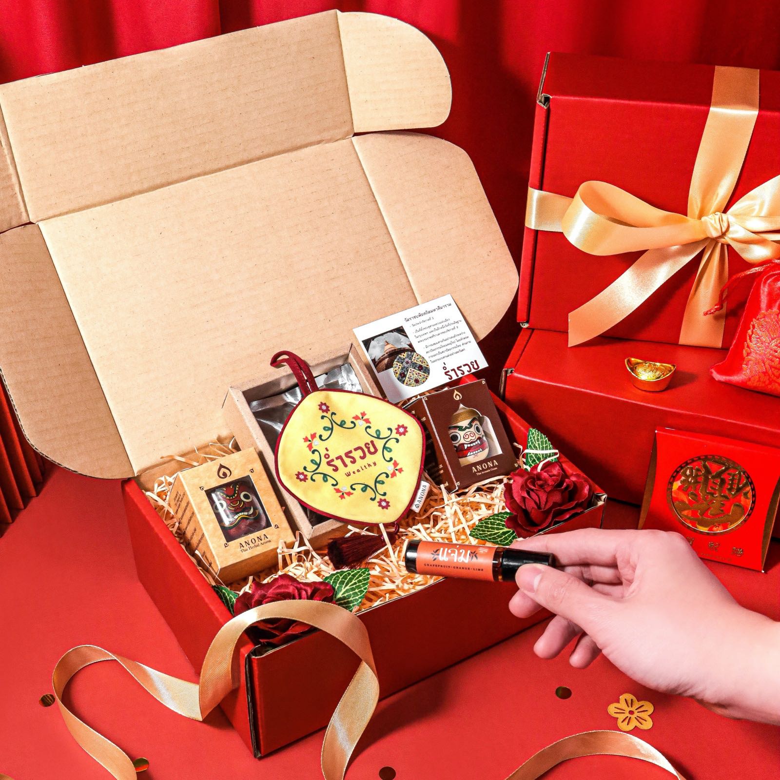 ANONA Thailand| เซตของขวัญตรุษจีน HONG PAO GIFT SET