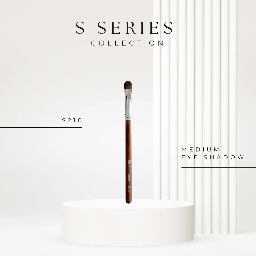 BRUSH STUDIO S210 : Medium Eye Shadow Brush แปรงแต่งตาขนาดกลาง