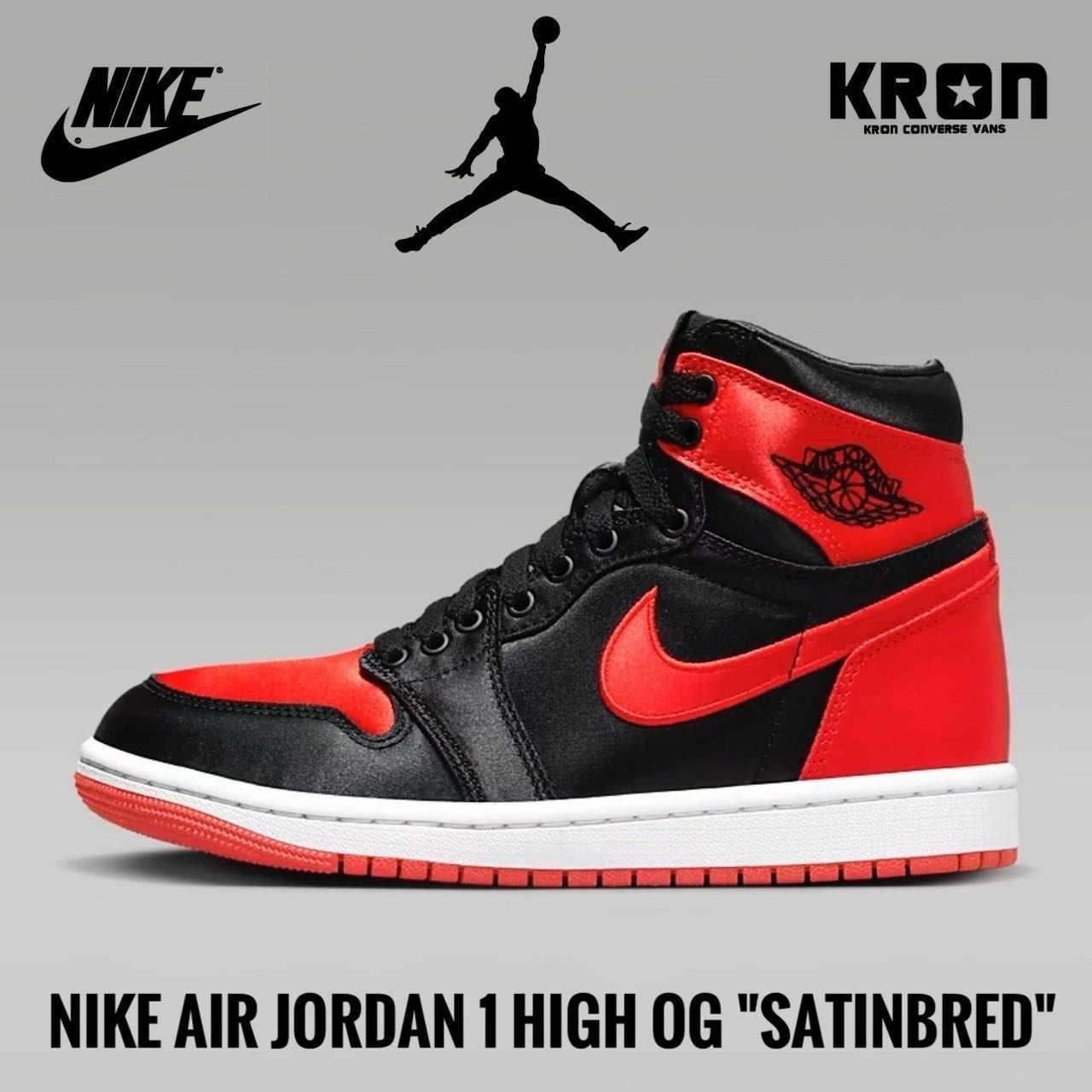 Nike Air Jordan 1 High OG Satin Bred