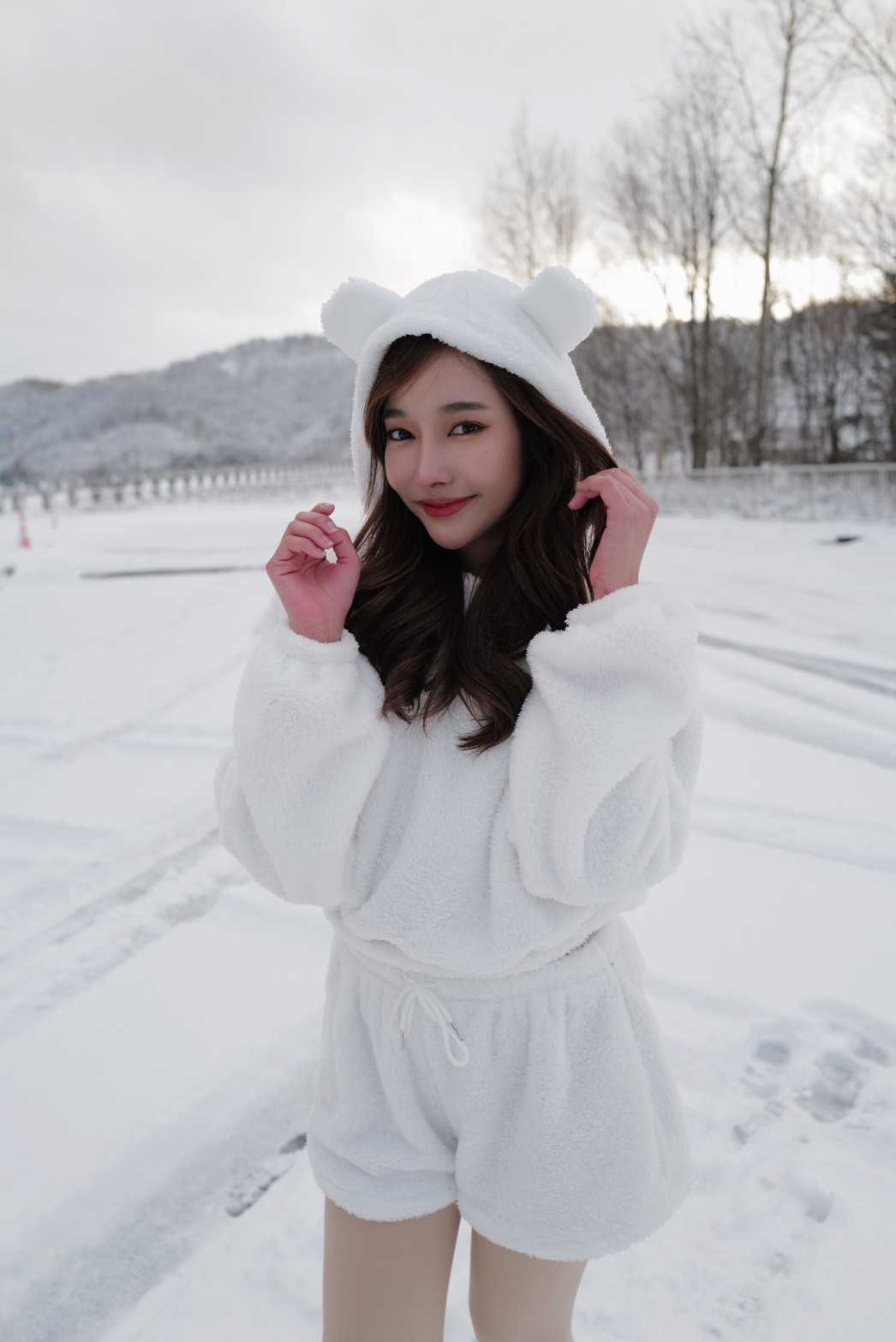 Hoodie Snow Set  เซ็ทฮู้ดดี้