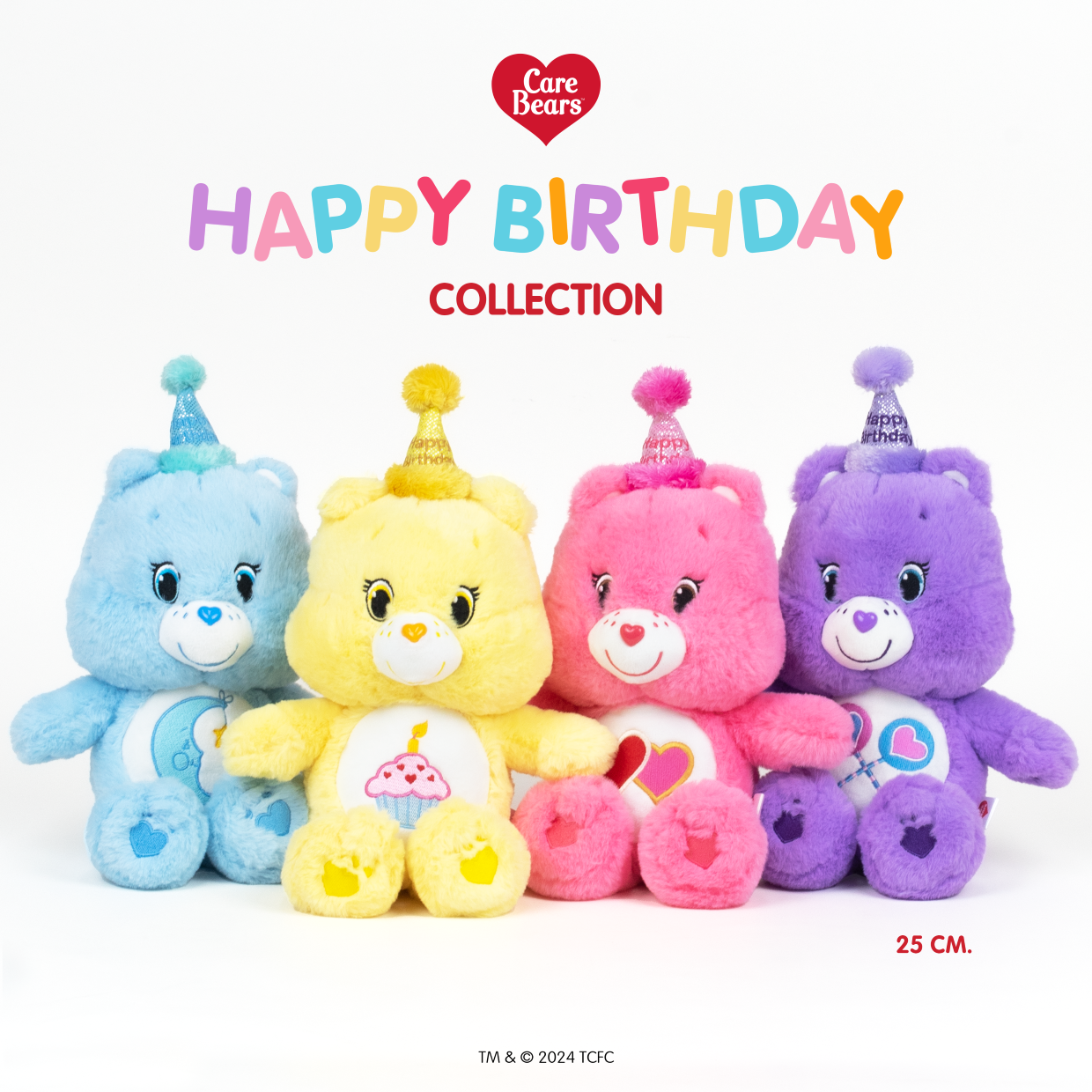 ตุ๊กตาแคร์แบร์รุ่นวันเกิด (Care Bears Birthday Collection)