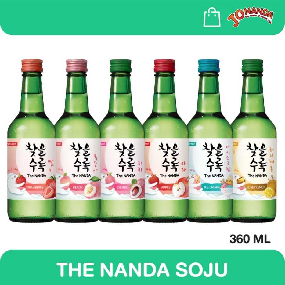 The Nanda มี 6 รสชาติ  มีแอล 14 % ปริมาณ 360ml (BOX) นำเข้าจากประเทศเกาหลี