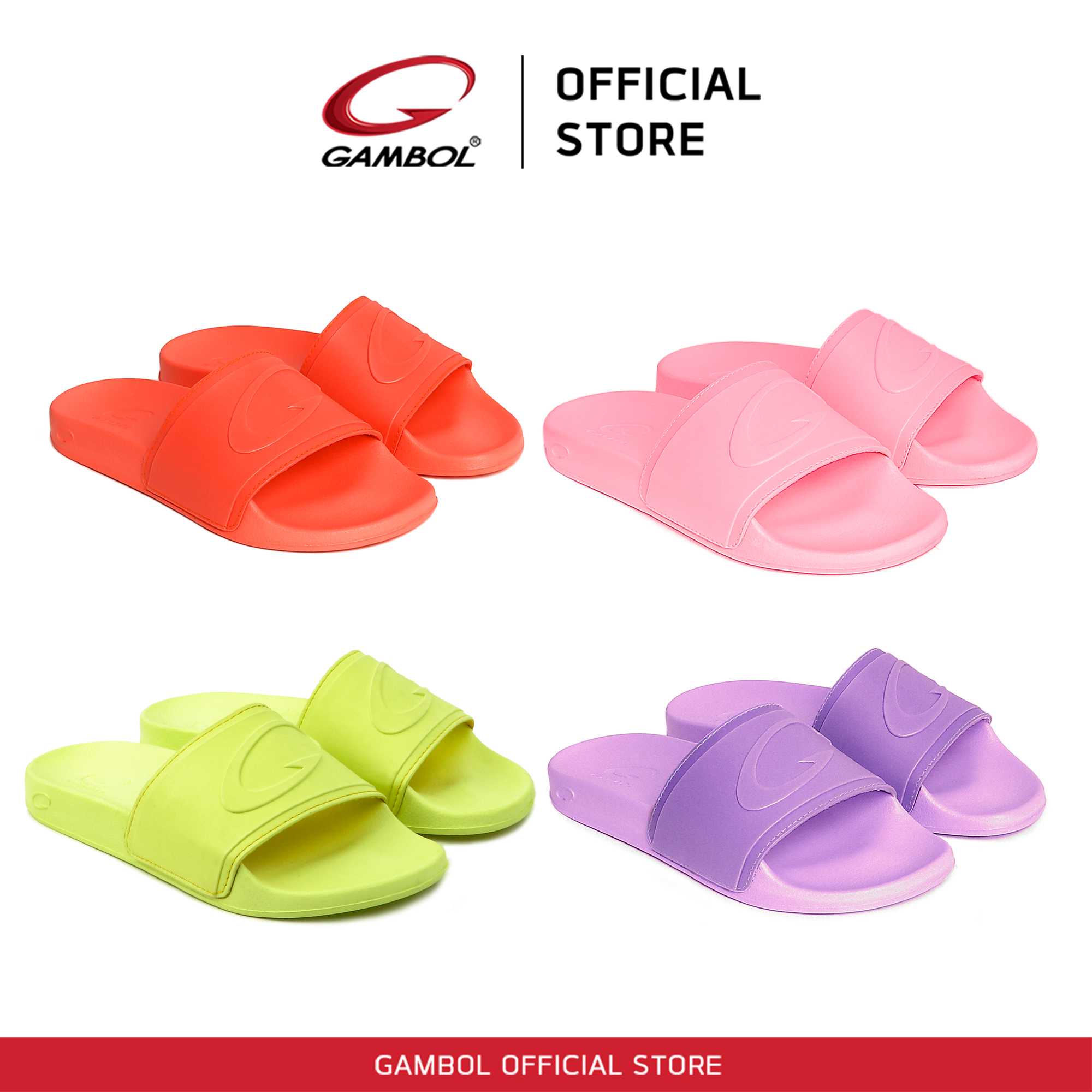 GAMBOL แกมโบล รองเท้าแตะสวมหญิง รุ่น GW42156 Size 36-39