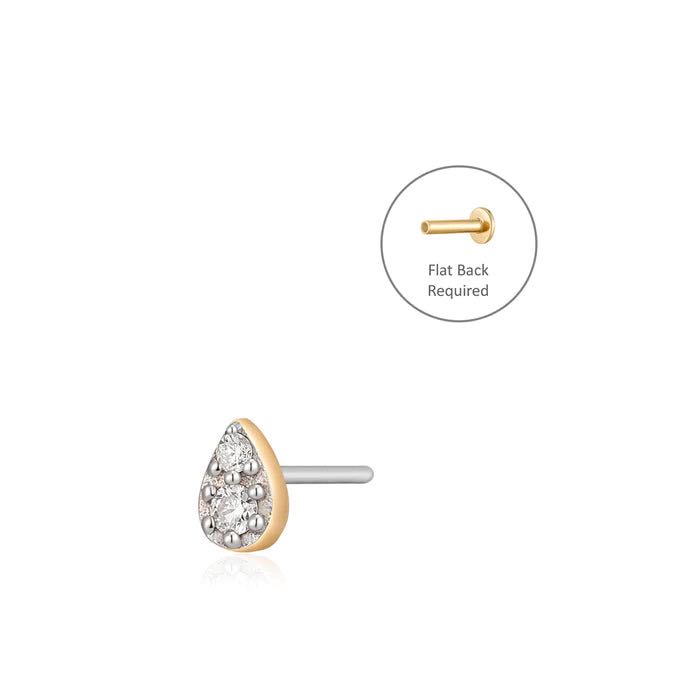 PIERCING EARRING - Rosa