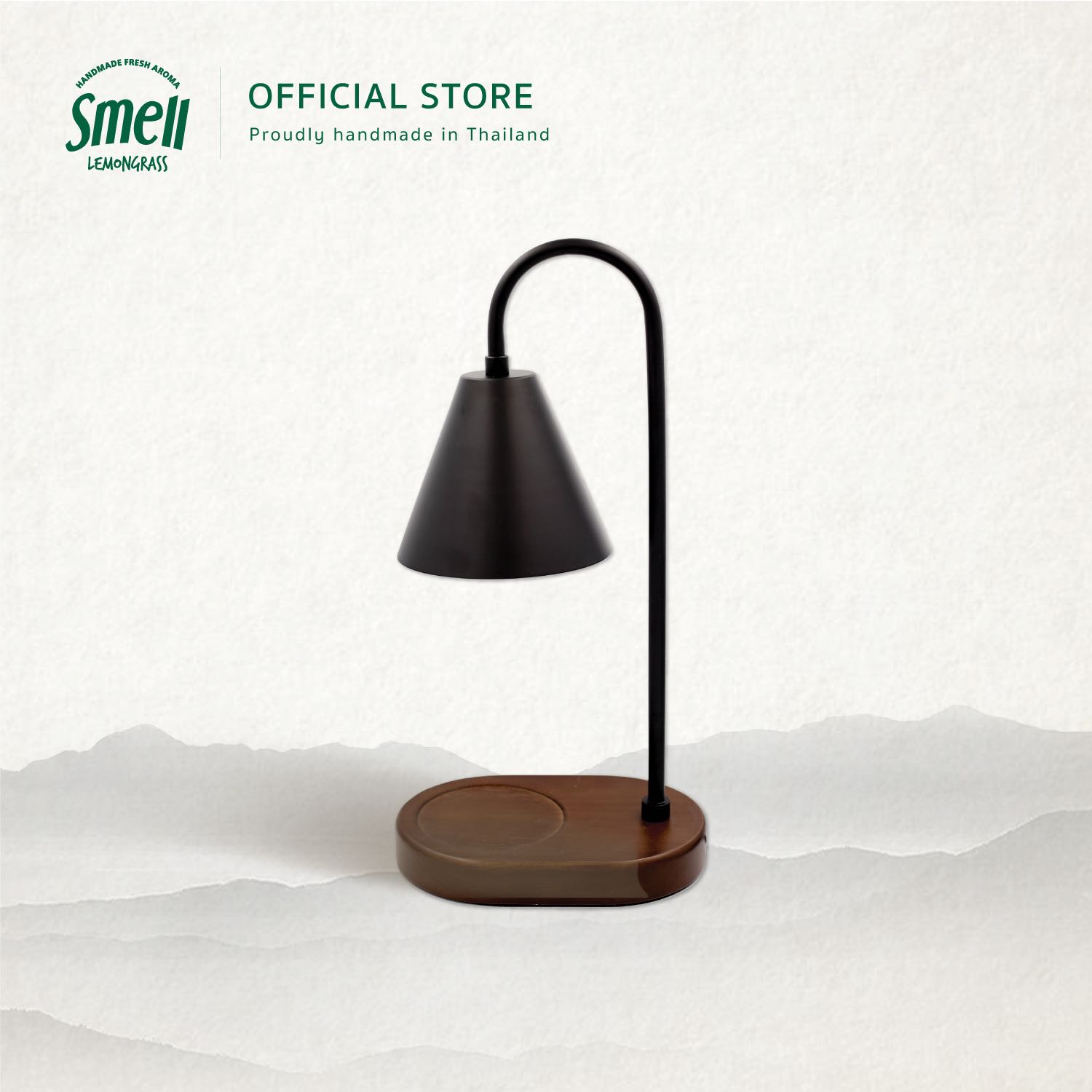 Smell Lemongrass Candle Warmer Lamp โคมไฟอุ่นเทียน (แถมฟรี หลอดไฟ 2 ดวง)