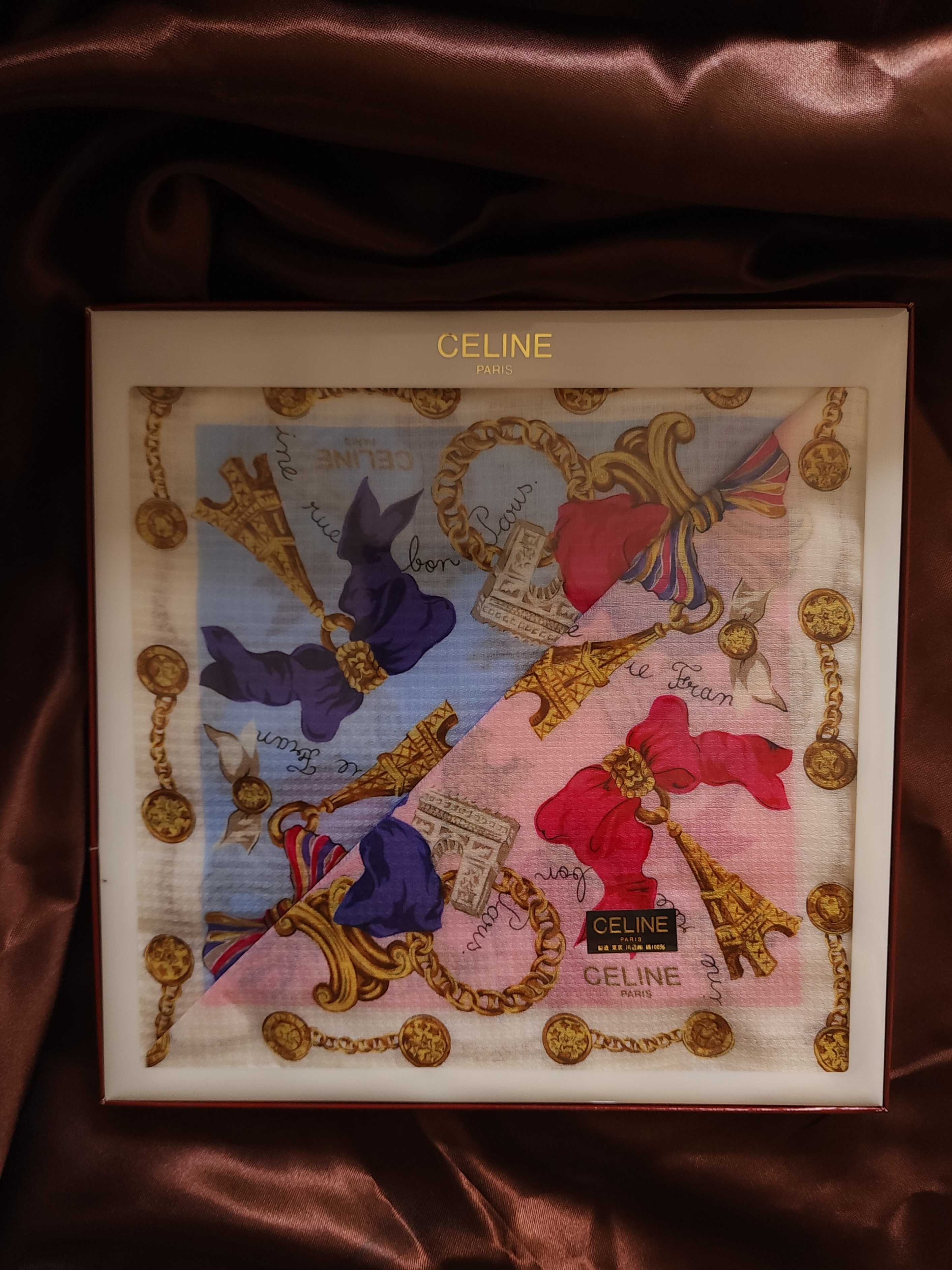 (NEW)Celine Handkerchief (2 Pcs)