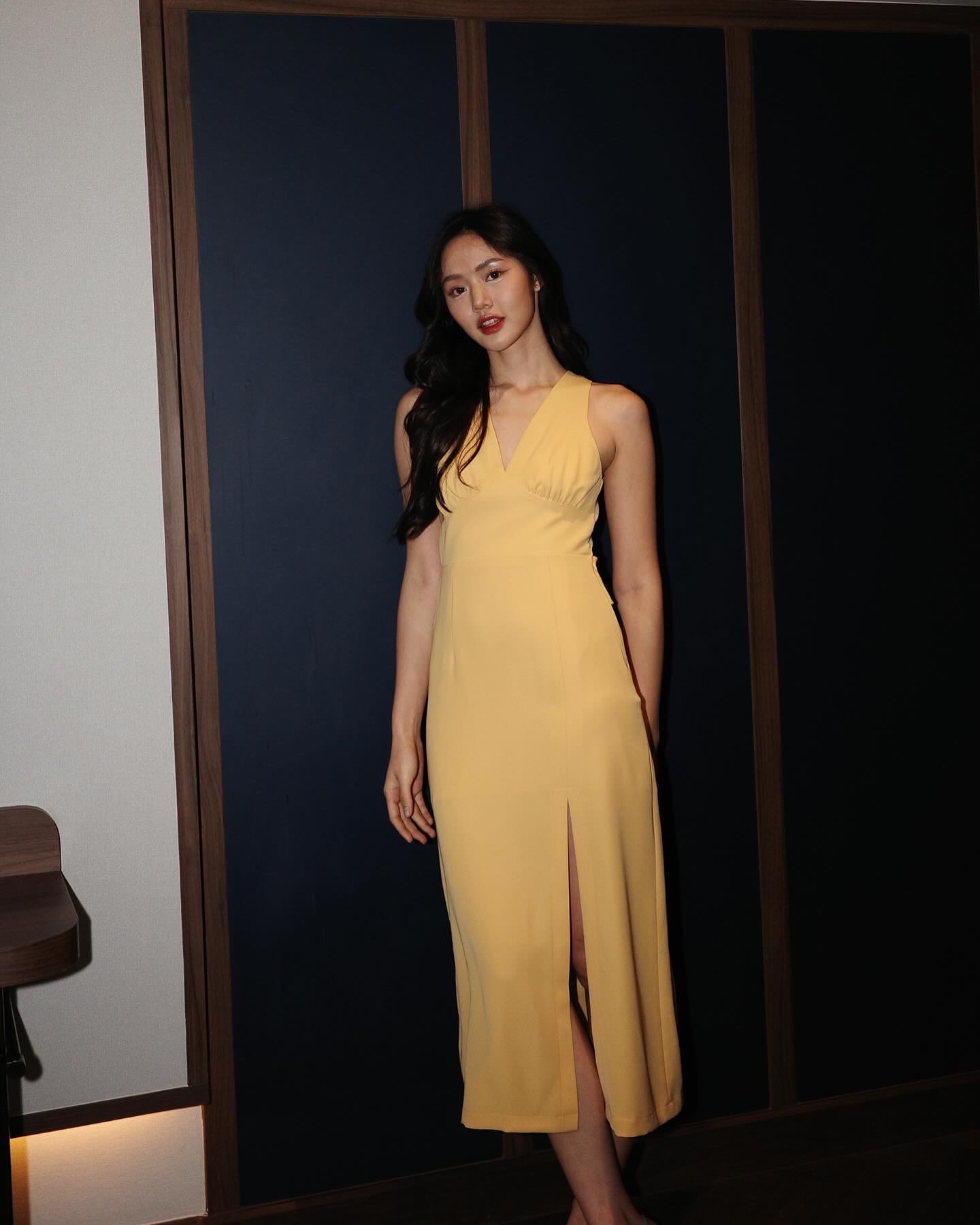 Jane Bridesmaid Dress - Yellow